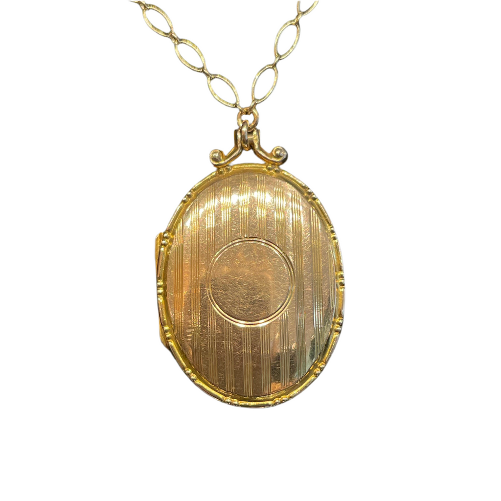 Antique Oval Locket