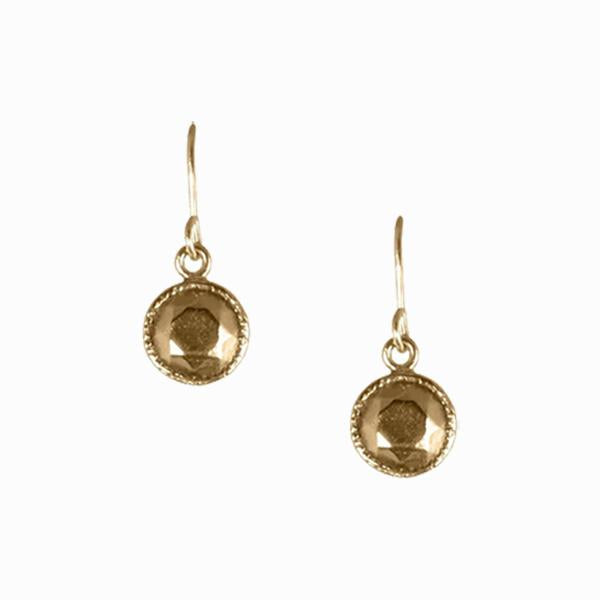 40% Off! Small Faceted Drop Earrings