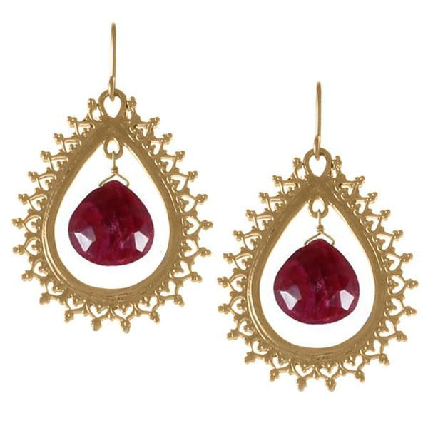 Large Teardrop Earrings
