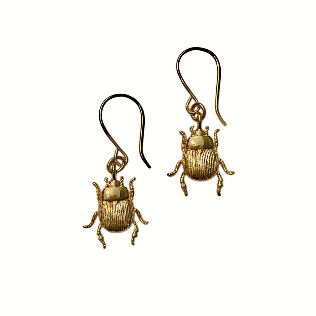 Beetle Earrings