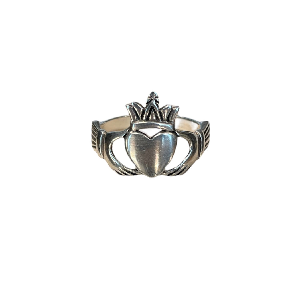 Vintage Sterling Silver Claddagh Ring