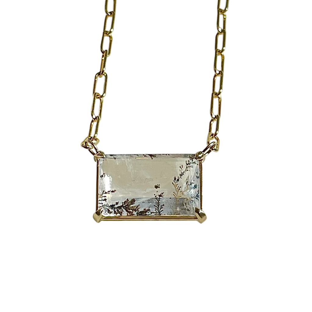 Moss Aquamarine Pendant