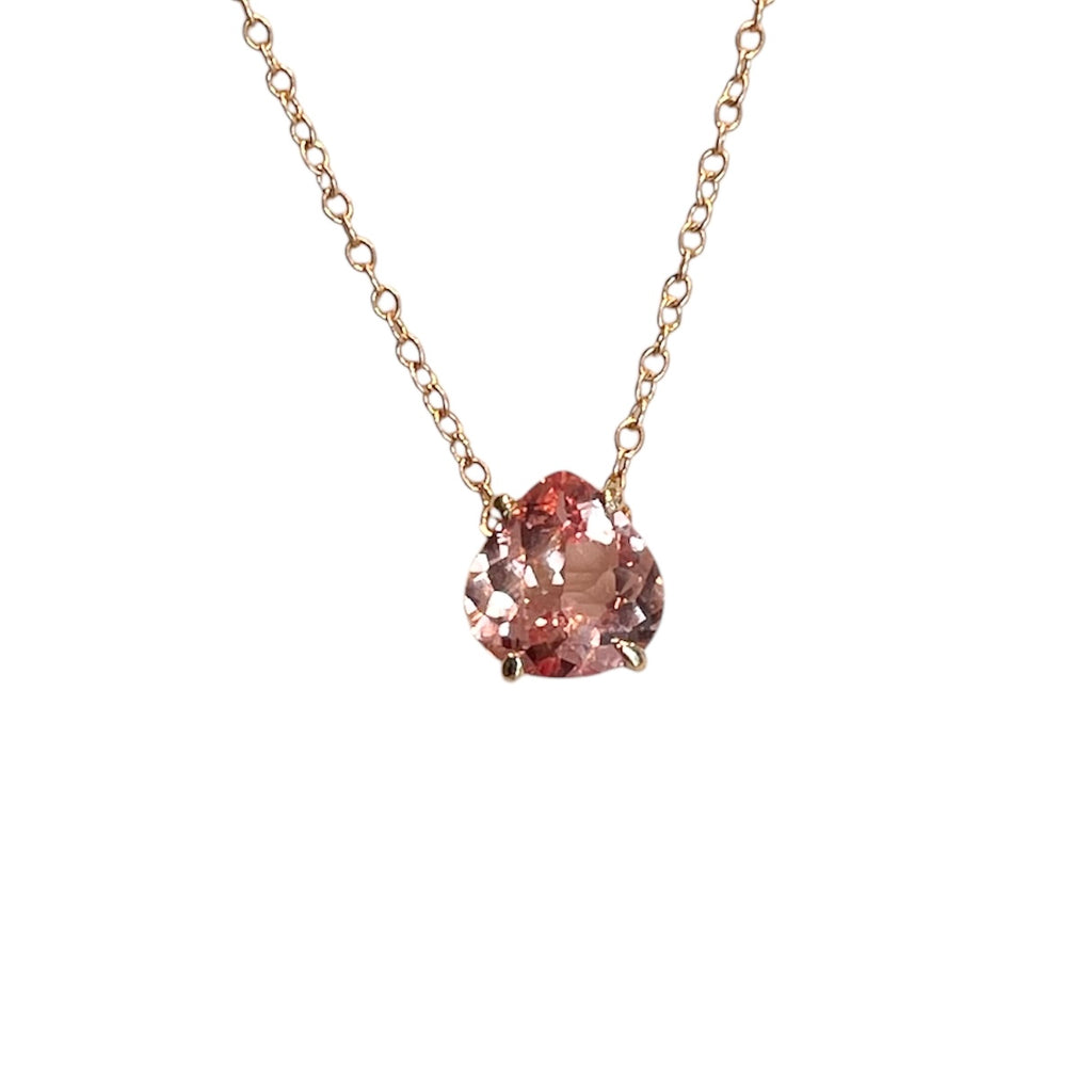 Pear Cut Sapphire Pendant