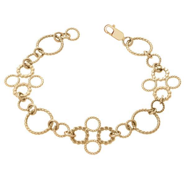 Circle Cross Bracelet