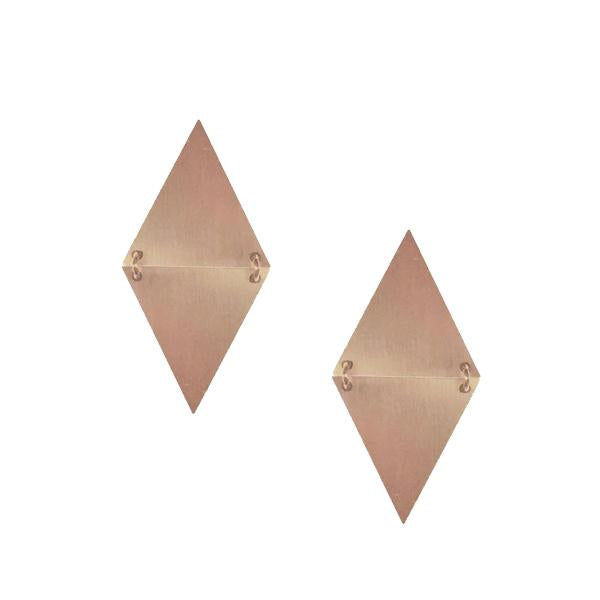 20% OFF! Double Triangle Stud Earrings