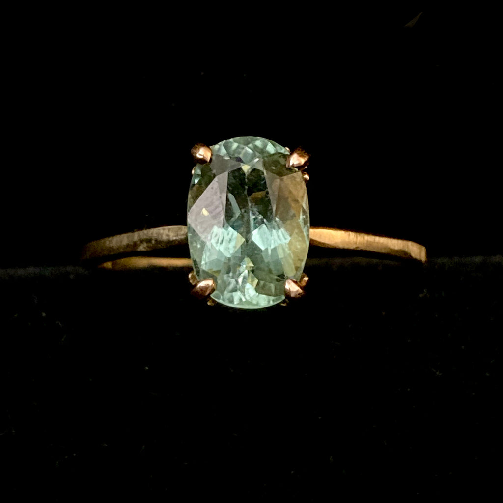 Seafoam Tourmaline Ring