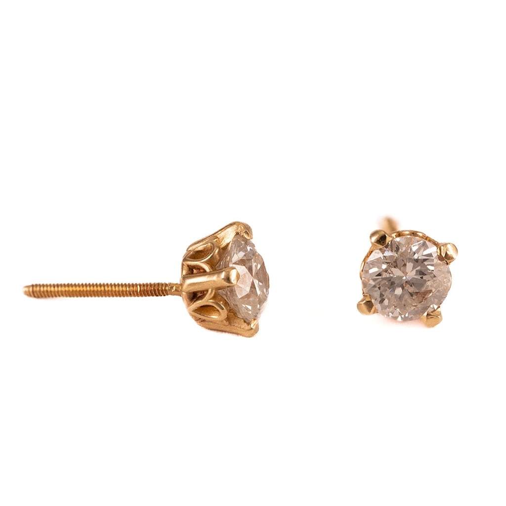 Diamond Stud Earrings