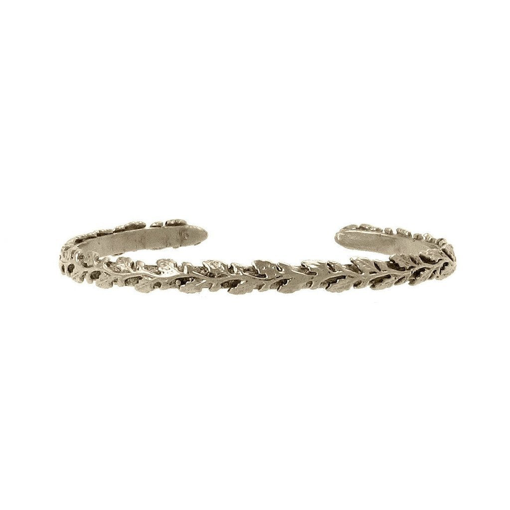 Baby Victorian Vine Cuff Sterling Silver